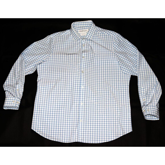 Mizzen + Main Leeward Standard Fit Mens Long Sleeve Button Front Shirt Size‎ XL - Picture 3 of 9